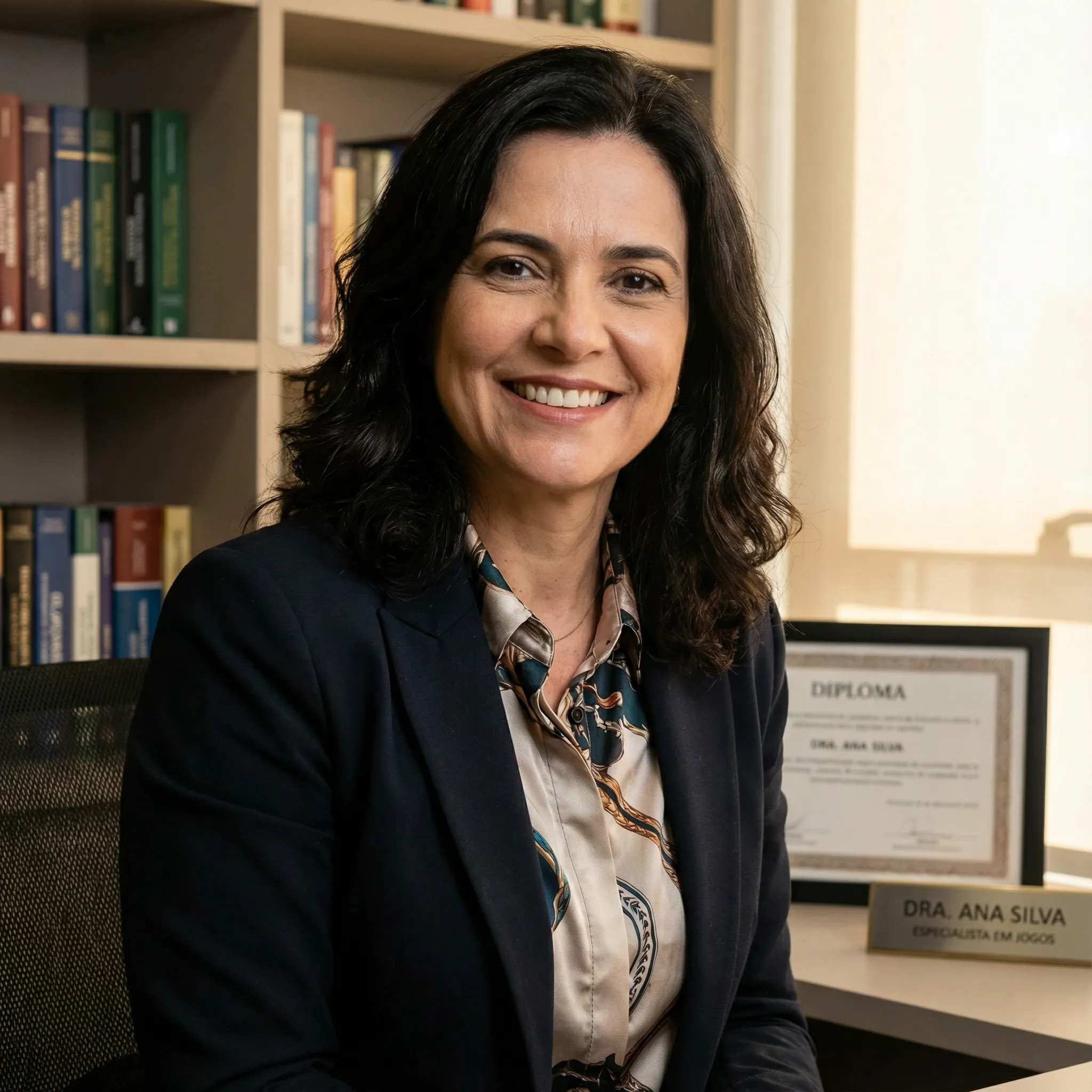 Dra. Ana Silva - Especialista em jogos de cassino